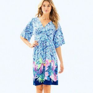 Lilly Pulitzer Parigi Dress Bennet Blue Lets Mango